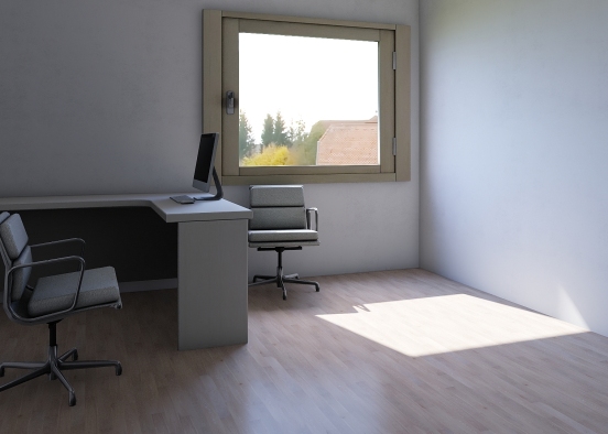 Maryam's Office  Design Rendering