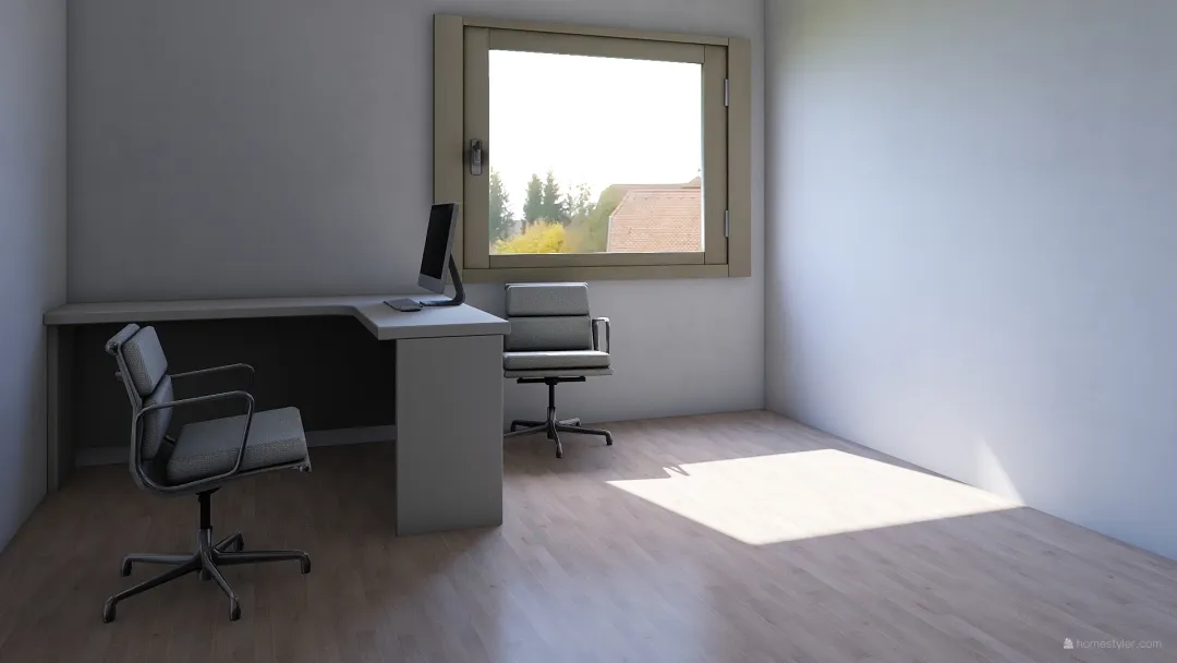 Maryam's Office 3d design renderings