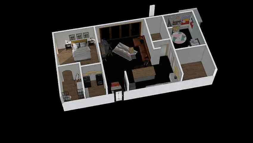 A Frame Dream Home  3d design picture 205.49