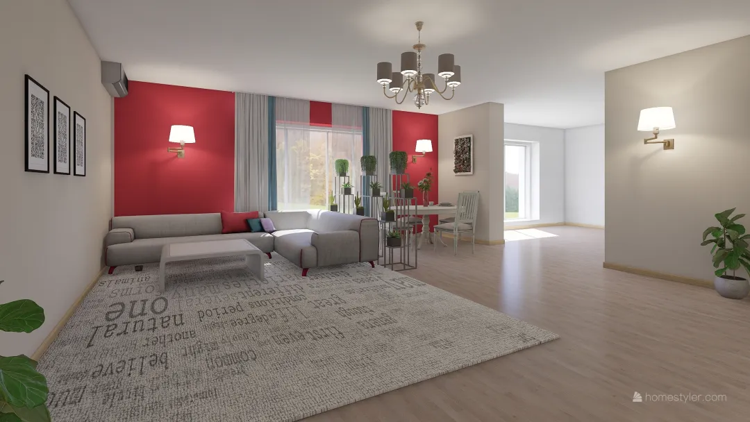 первый план квартиры 3d design renderings