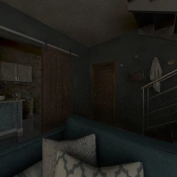 Cozy Chic Loft 3d design renderings