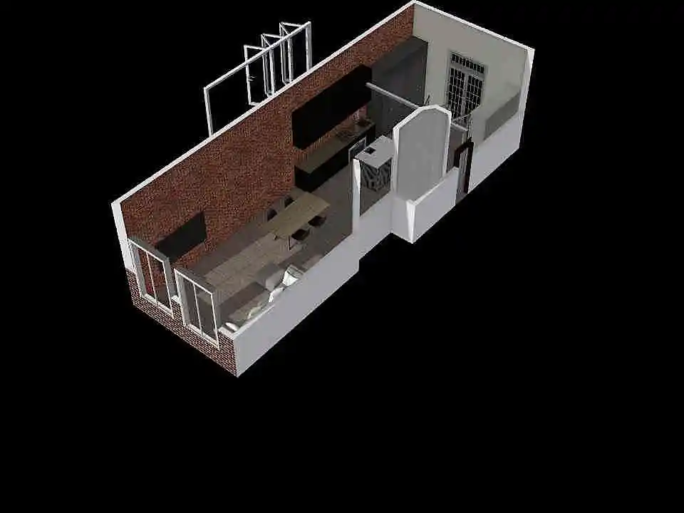 Herengracht Practice 2AB 3d design renderings