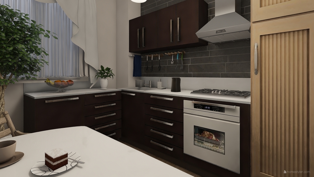 Cooking 3d design renderings