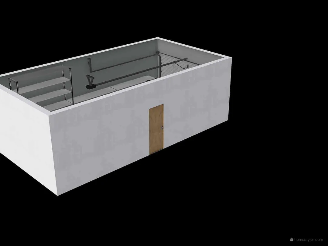 garaż 3d design renderings