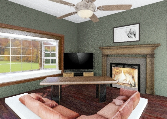 James's living room Design Rendering