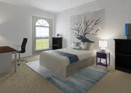 Bedroom Layout Design Rendering