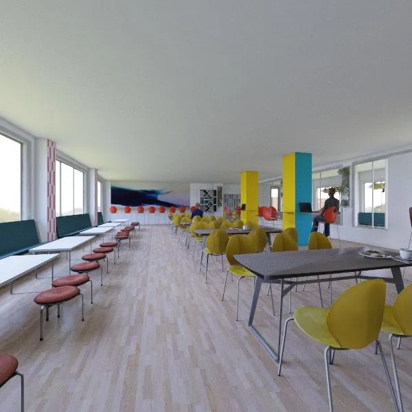 cafeteria chia t5 3d design renderings