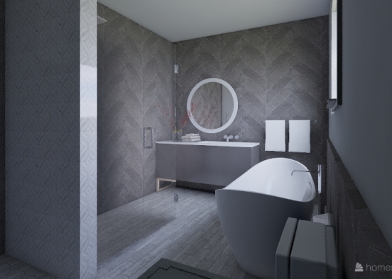 Julie master bathroom  - alternative  Design Rendering