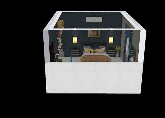 bed room project Design Rendering