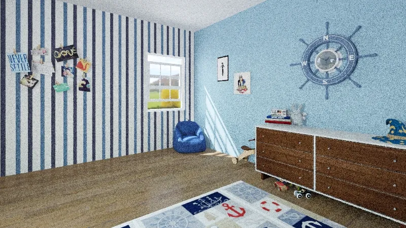 Baby & Kids Room 3d design renderings