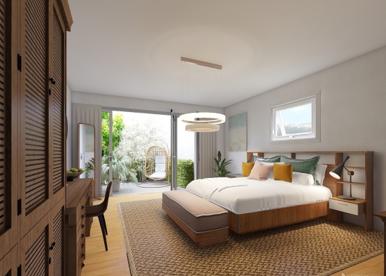 Bali Holiday | Bedroom Design Rendering