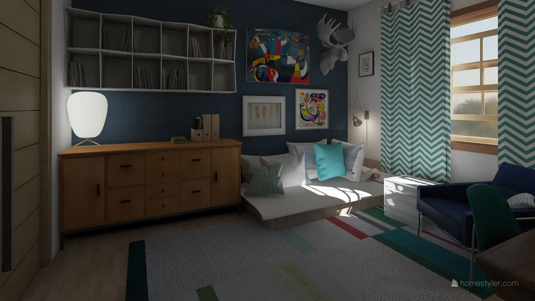 pokoj Matysibede zmieniac 3d design renderings