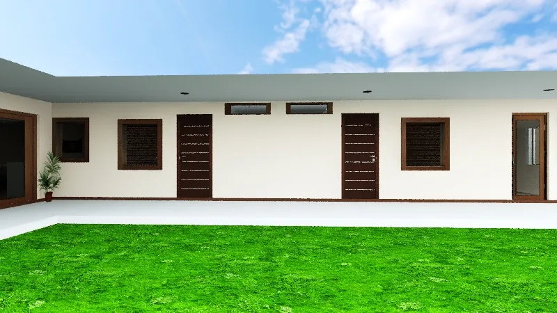 Casa Renato -Arrozal suites 3d design renderings
