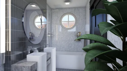 Elegant bathroom design