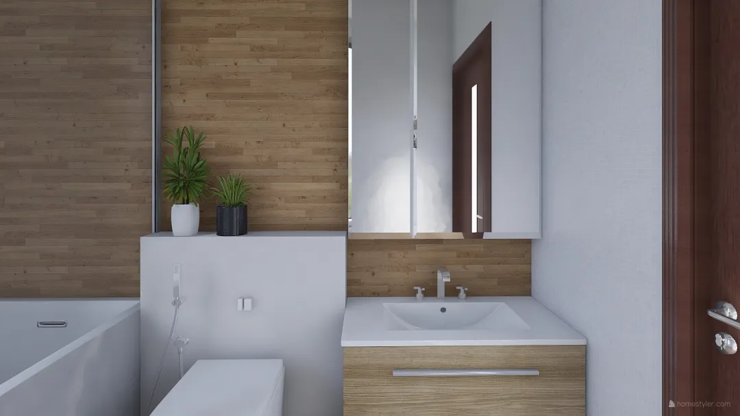 bathroom 3d design renderings