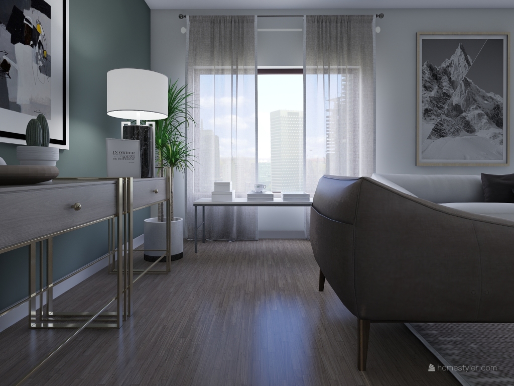 LIVING ROOM No2 3d design renderings