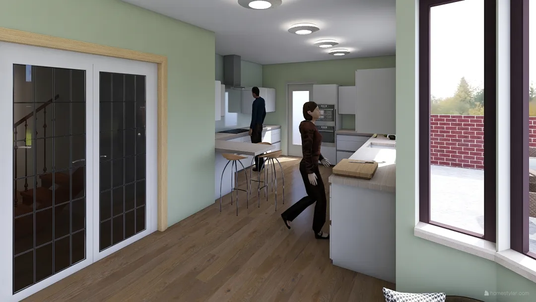 Kitchen8 alternative1 3d design renderings