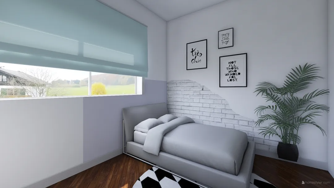 Bed Lhu 3d design renderings