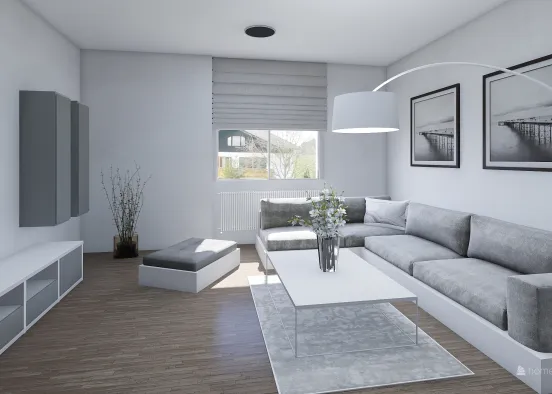 Obývací pokoj - Jana Design Rendering