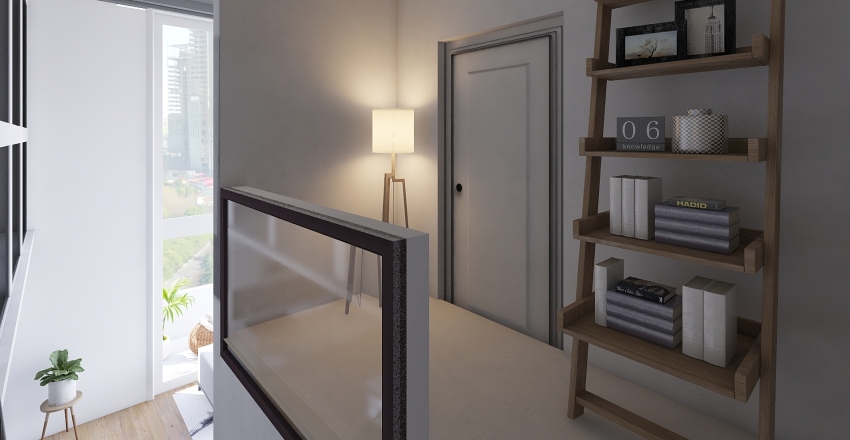 luxury loft Interior Design Render