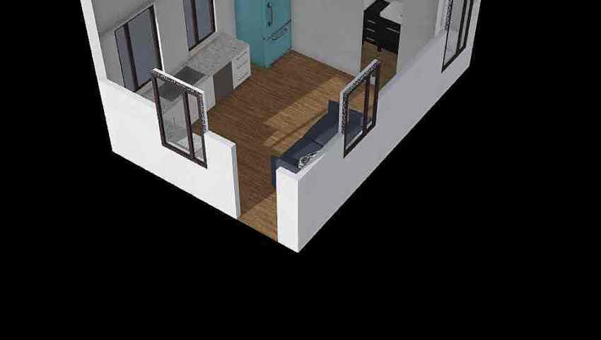 Tiny apartment 3d design picture 19.24