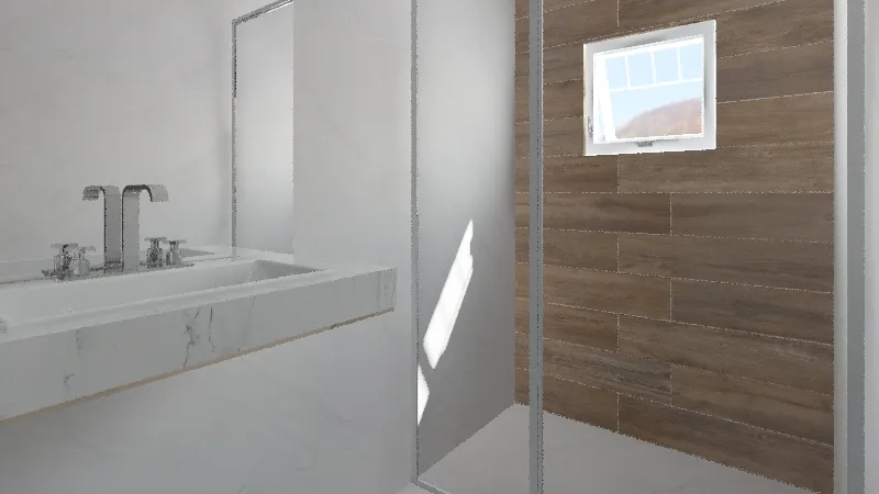 Banheiro para promoção 3d design renderings