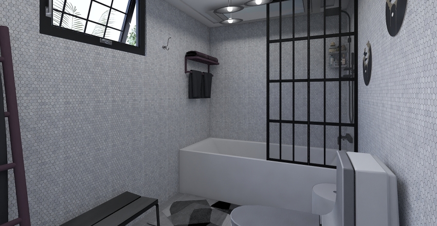 Diseño Industrial Interior Design Render