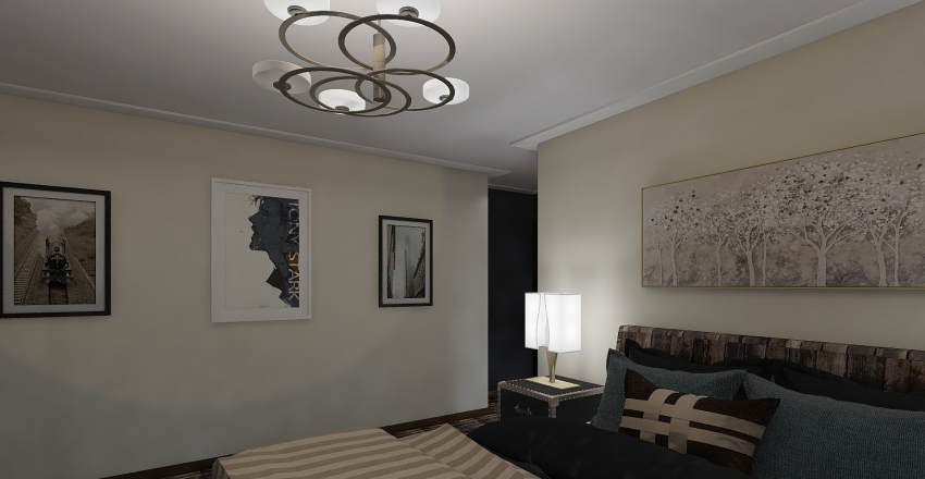 Diseño Industrial Interior Design Render