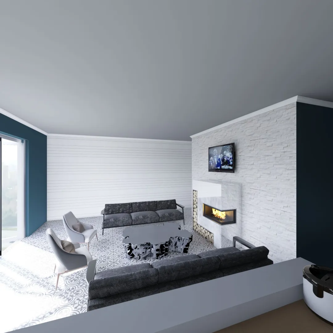 Apartment B5-6 3d design renderings