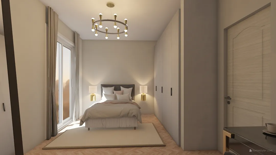 rydzyna.bedroom 3d design renderings