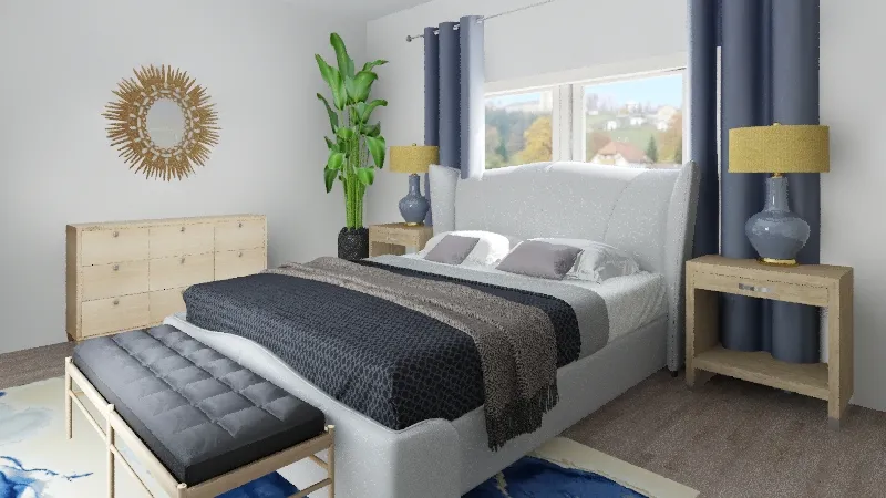 Copy of Carreon Master Bedroom 3d design renderings
