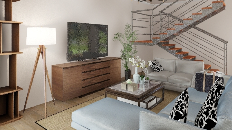 Living big in a tiny house - Airish Interior Design Render