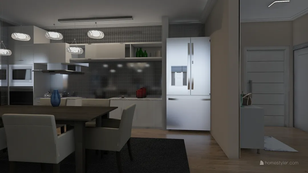 Apartamento1 3d design renderings