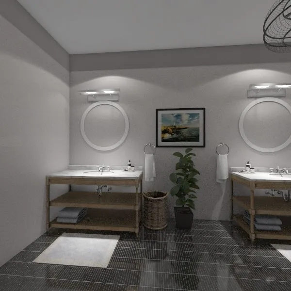 Bathroom #1 3d design renderings