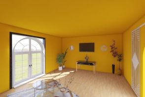 Yellow Mellow Living Design Rendering