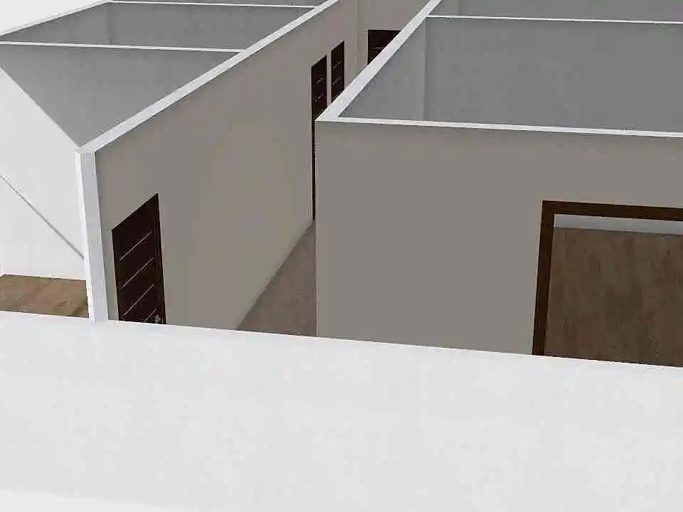 2 Bedroom Flat 3d design renderings