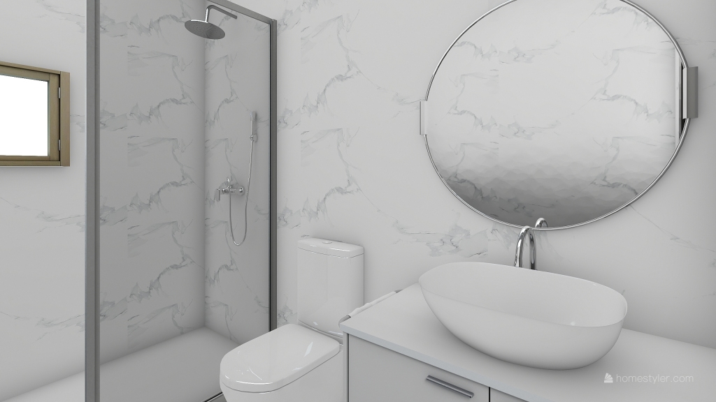Baño 1 Gran Alacant 3d design renderings
