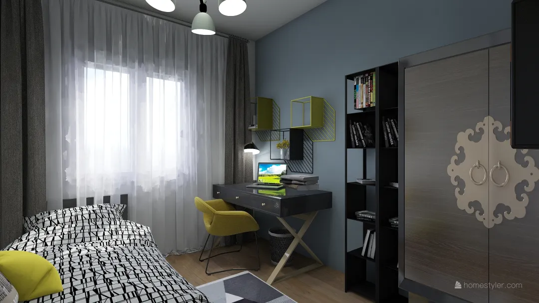 białystok 4 pokoje 3d design renderings
