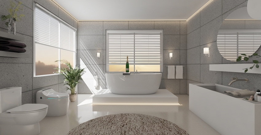 Elegant Maison Interior Design Render