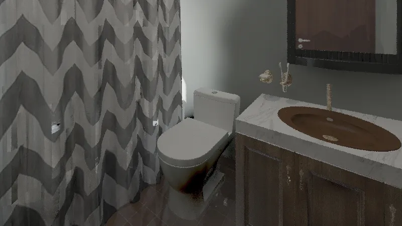 9 Alejandro Espinosa Bathroom "B" 3d design renderings