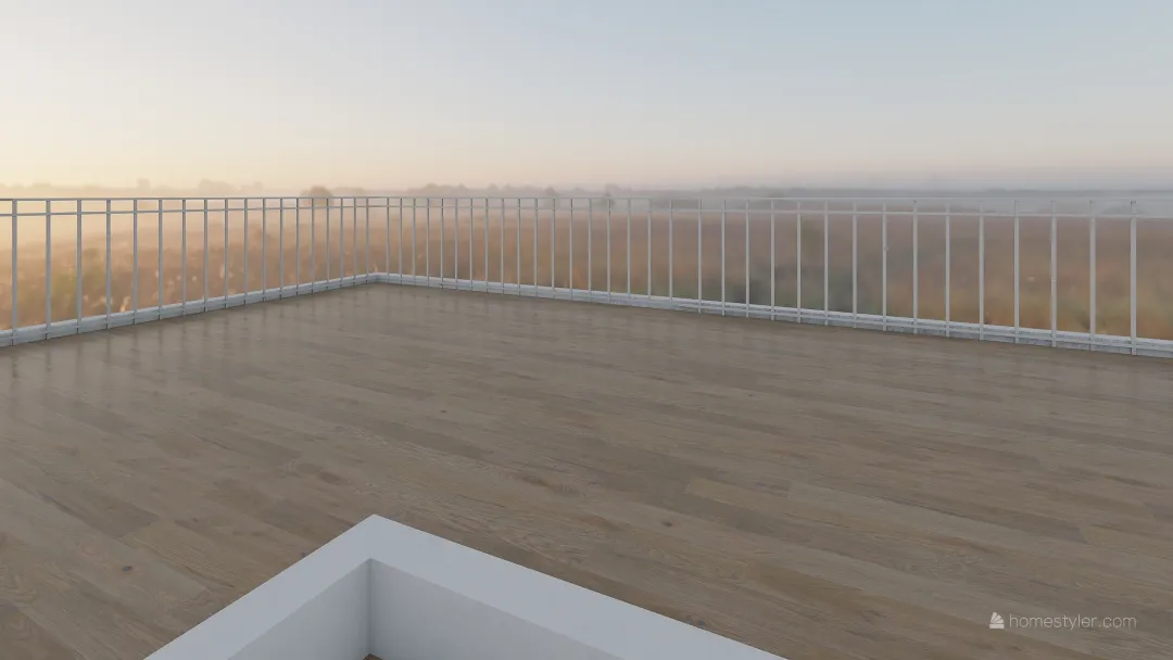 roof terrace 3d design renderings