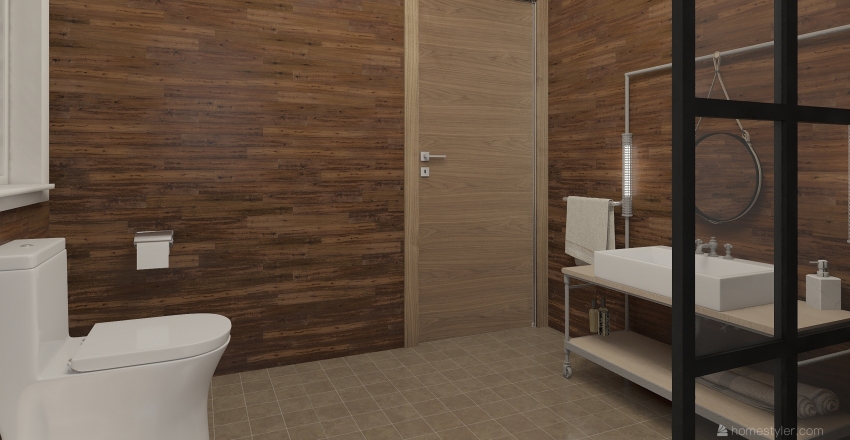 batch for boys Interior Design Render