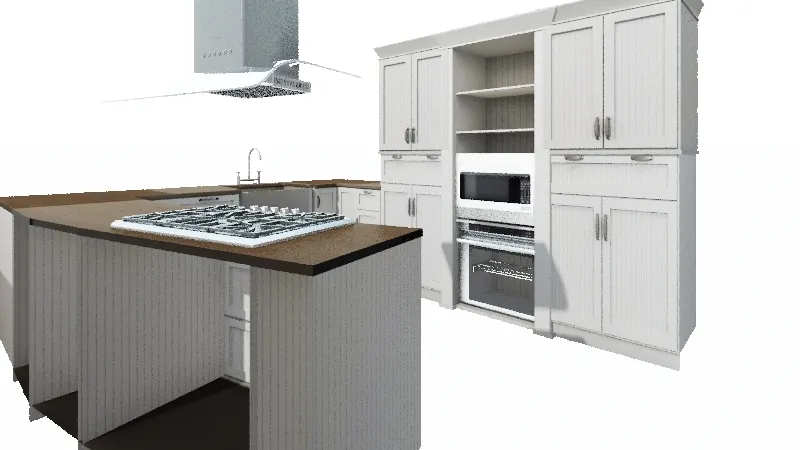 Cocina-primera idea 3d design renderings