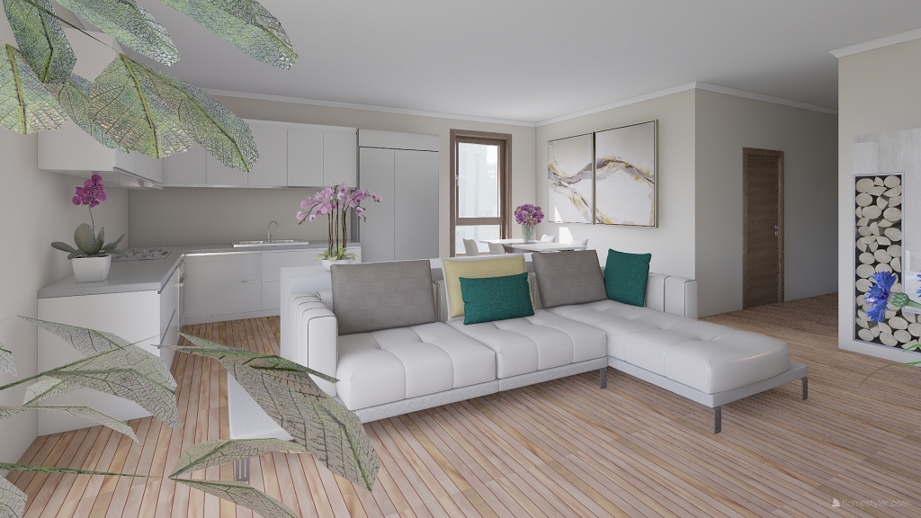 Apartman 3d design renderings