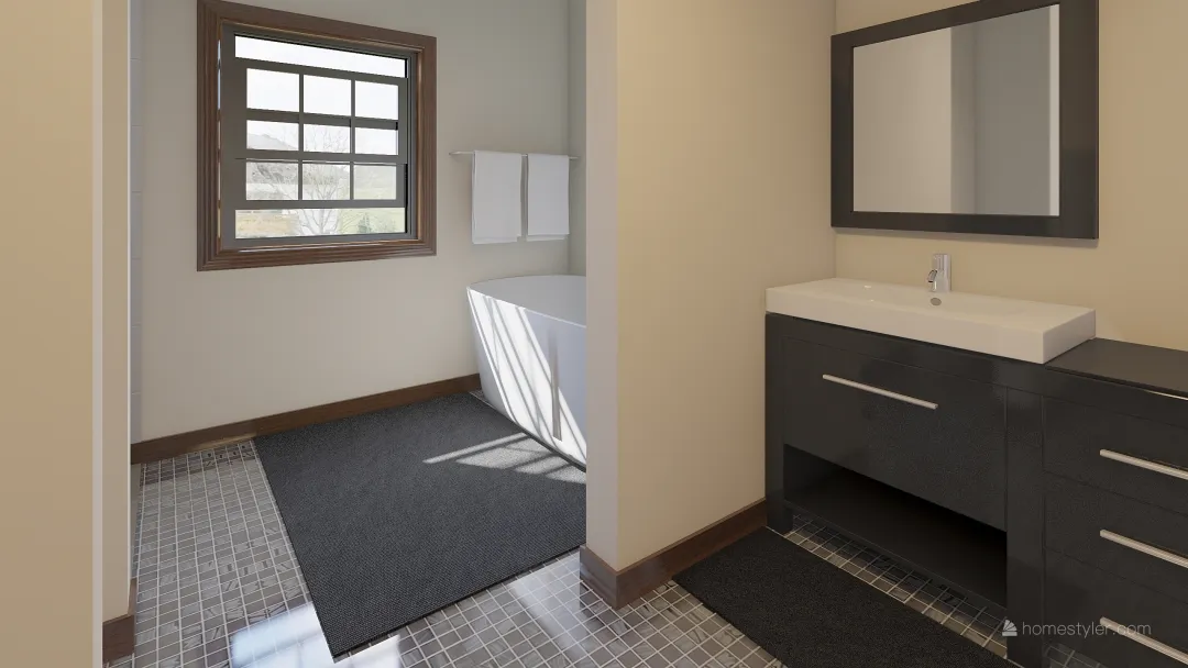 7 Charles Gordon Master bedroom and bath 3d design renderings