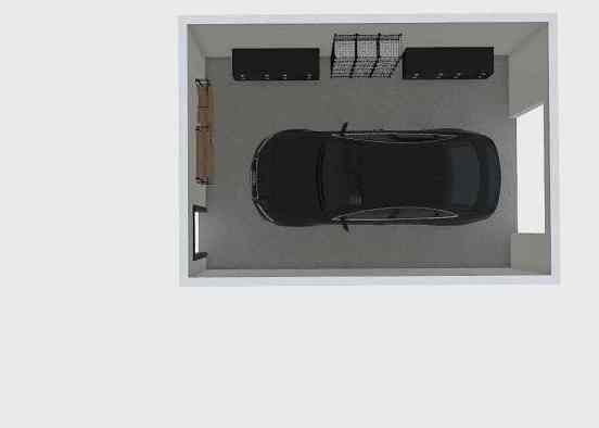 ROOM PLANNING - 1 Car Garage Design Rendering