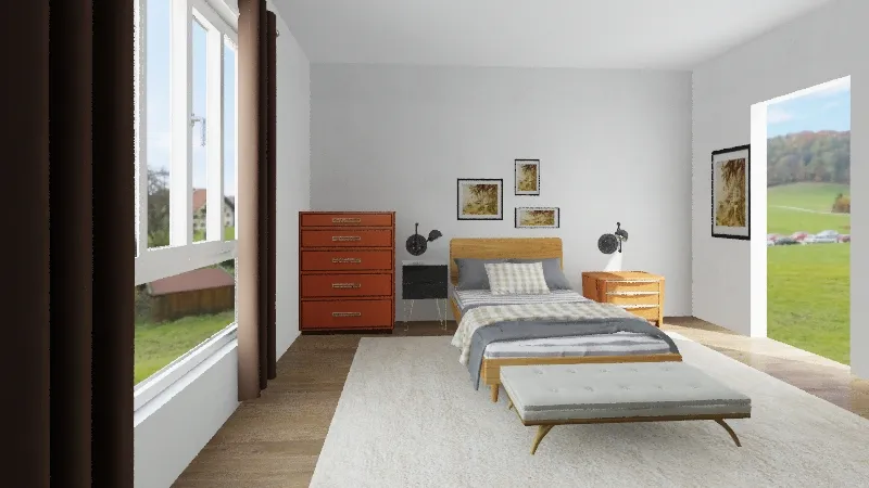 l.bedroom 3d design renderings