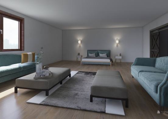 Mom and Dads room Design Rendering