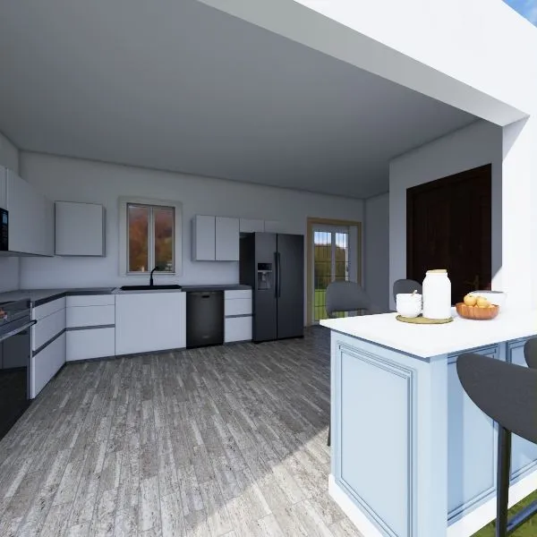 Kitchen remastered 3d design renderings