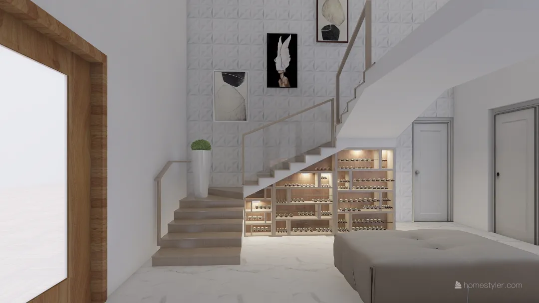 casa blanca - RDC 3d design renderings